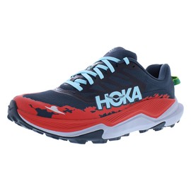 HOKA Torrent 4 Mens Shoes Size 9.5, Color: Stormy Skies/Cerise