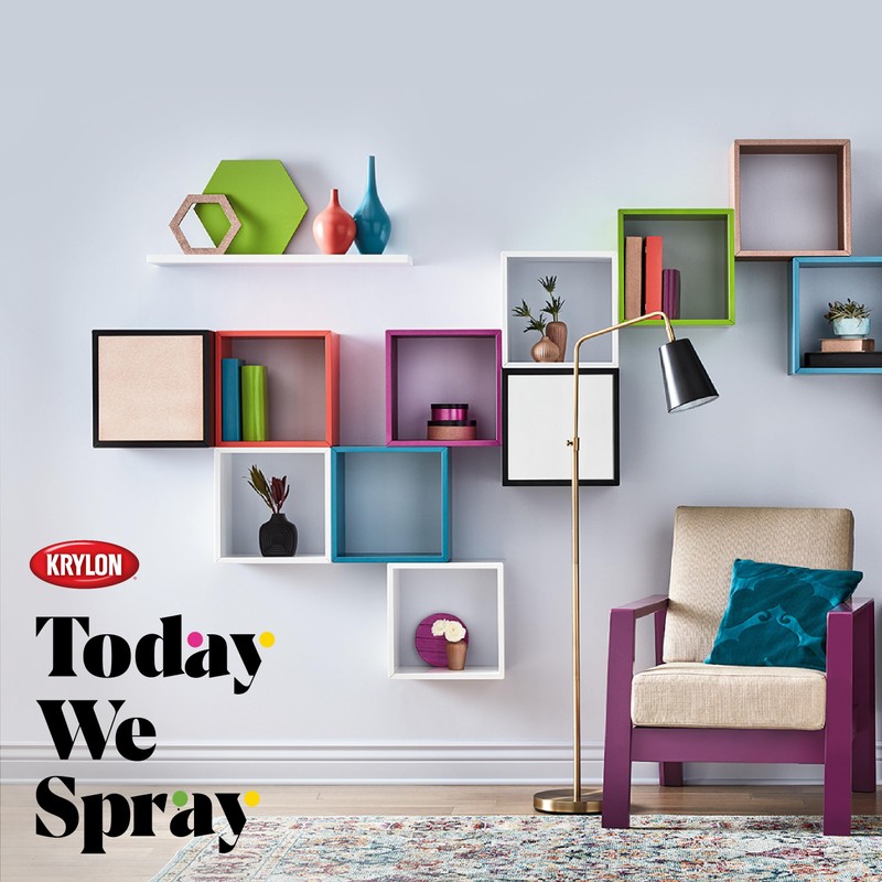 Krylon 1708 Metallic Paints, Brass