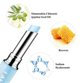 Bálsamo labial con ácido hialurónico Relleno labial Extracto natural Desvanecimiento de las líneas labiales Lápiz labial nutritivo Hidratante Cuidado 