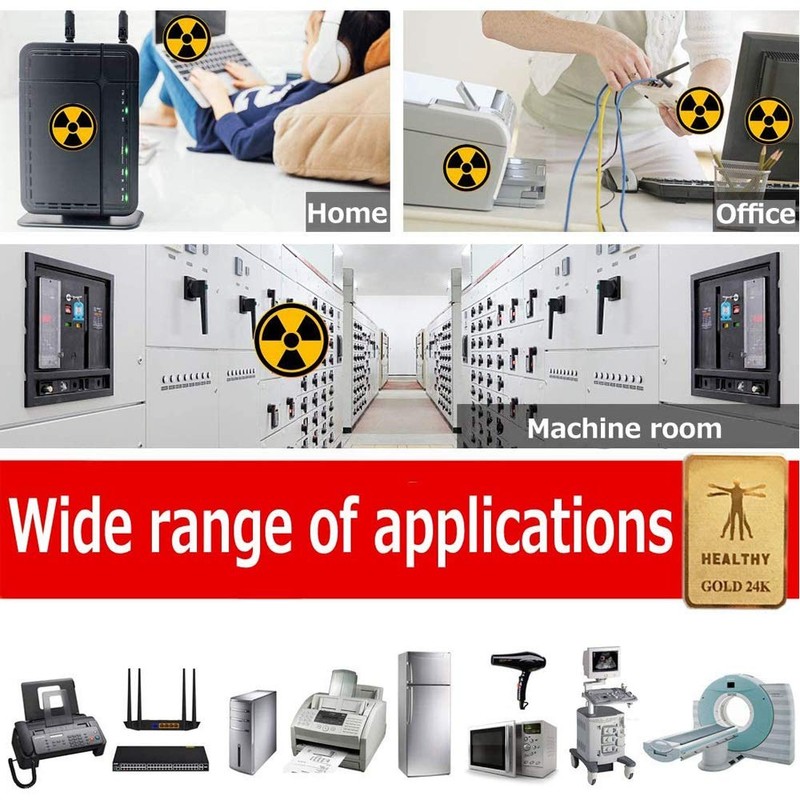 6Pcs Emf Protection Cell Phone Sticker Anti Radiation Protector Sticker