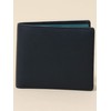 SHIPS 110030689 SAFFIANO Leather Men's Two-Tone Bifold Wallet, navy2