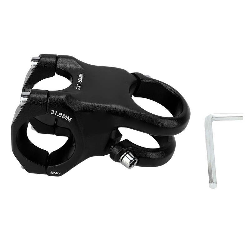 31.8mm Handlebar Stem 15 Degree Adjustment Aluminum Alloy Light Weight