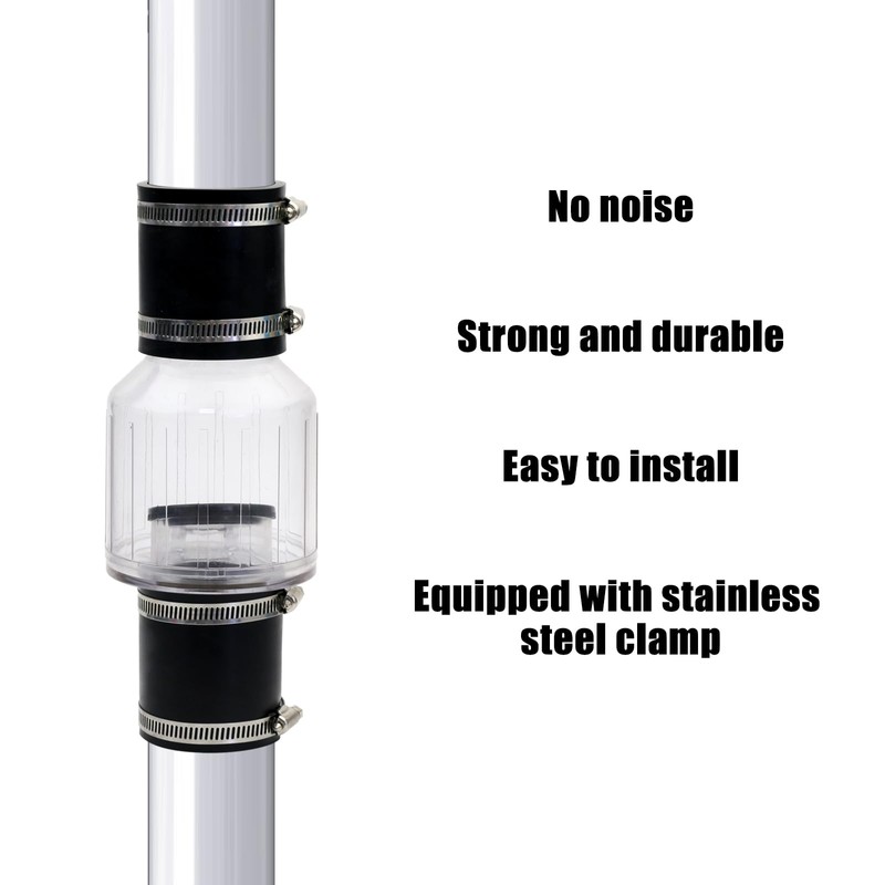 1-1/2 Inch sump pump check valve for Condensate and Sewage