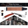 Professional Straight Razor Kit With Strop, Shaving Brush, Leather Strop