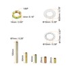 PATIKIL 1/8IP Thread 5 Size Lamp Line Kit with Lock
