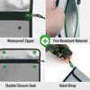 ISLANDSAFE Fireproof Document Bag, Waterproof Money Bag Pocket with Zipper