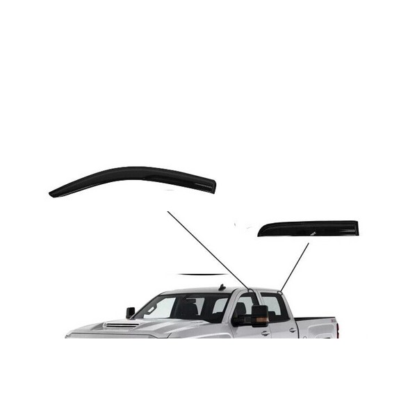 Sunwei Window Vent Visor Sun Rain Deflector for GMC Sierra