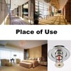 1Pcs Fire Sprinkler Cover Adjustable Escutcheon Ring Semi-Recessed Decorative Plate