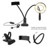 USB Powered Adjustable LED Fill Light Photography Light Phone Bracket