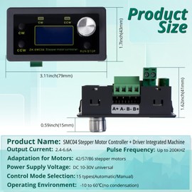 MAKERELE NEMA 17 NEMA 23 NEMA 34 Stepper Motor Driver Controller