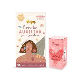 Yuya - Parche granitos 36 pzas + Calma todo bien