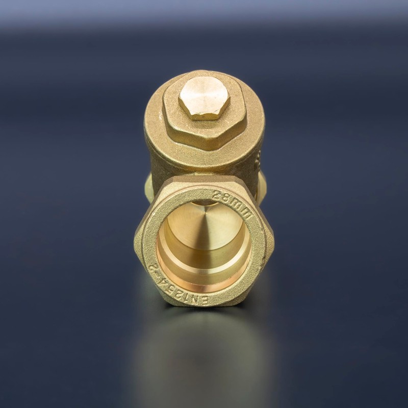 Kudos-Trading - 28mm Magnetic Y Strainer Brass Compression Stainelss Steel
