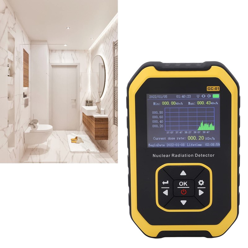 Digital Geiger Counter Radiation Detector for Real Time Monitoring of