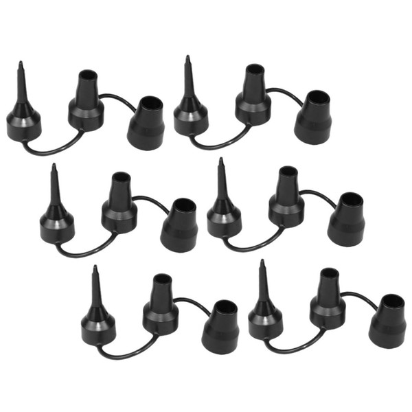 Operitacx 6pcs Replacement Nozzles for Inflatable Air Bed Pump Durable