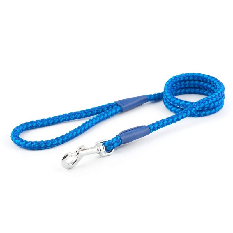 Ancol Heritage Nylon Rope Lead Green 1.07m X12mm Sz 4-8
