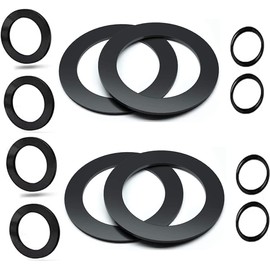 Buying Q Buying S Replacement 25076RP 10745, 10262 and 10255 Step Washer O Ring 1.25 Fittings Plunger Valve Seals Rubber 11235 (12 pcs)