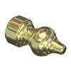 Flairdeco 2 x Grooved Plastic End Pieces for 28 mm