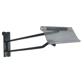 Only Hangers Gridwall Scanner Hooks with Clear Price/Label Holder. (50, 10")
