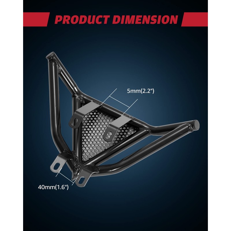 A & UTV PRO Front Bumper Guard & Rack Rear