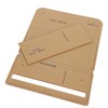Acrylic Wallet Pattern Stencil Wallet Template Drawings Kit Acrylic Making