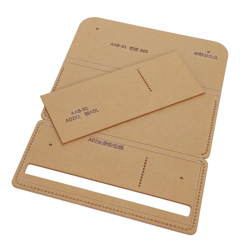 Acrylic Wallet Pattern Stencil Wallet Template Drawings Kit Acrylic Making