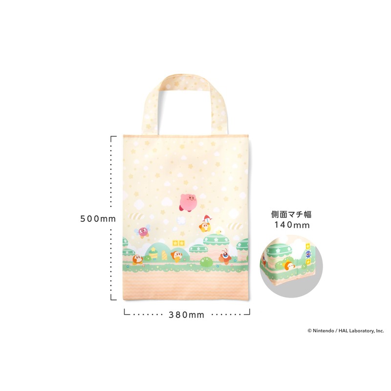 Kirby's Dream Land Wrapping x Eco Bag L (Green Green)
