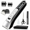 BFULL Professional Men's Rechargeable Cordless Hair Trimmer 2200mAh LED Display