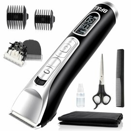 BFULL Professional Men's Rechargeable Cordless Hair Trimmer 2200mAh LED Display