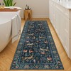 DUKINO 2x6 Rug for Hallway, Washable Kitchen Runner Rug with
