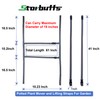 Storbuffs Potted Plant Mover and Lifting Straps for Garden, Landscaping