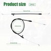 BOXOB 2pcs 946-04661A Control Cable for 21 Inch Self-Propelled Gas