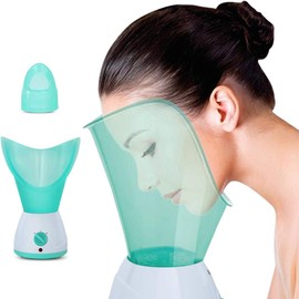 Vaporizador Facial Sauna de Vapor Nanoiónico Limpieza Profunda de Poros, Eliminación de Puntos Negros, Hidratación y Spa Facial en Casa para Piel Radiante y Saludable
