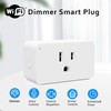New One 2 Pack 2.4G WiFi Dimmable Smart Plug, Smart