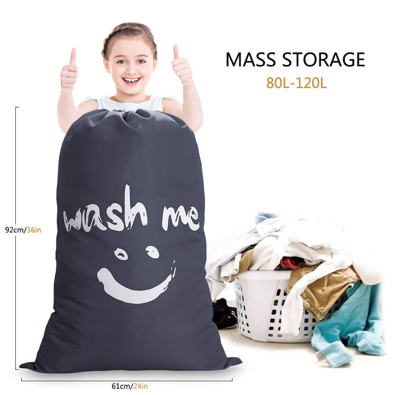 IHOMAGIC Laundry Bag Travel Dirty Laundry Hamper Laundry Bag