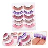 Baluue Fake Realistic Eyelashes Curl Grafting Lashes for Natural Look