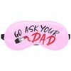 Sleep Mask Travel Relax Eye Cover Bed Emoji Nap Blindfold