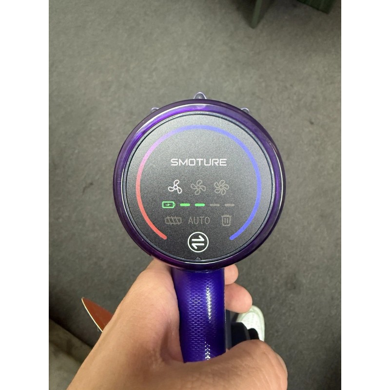 Smoture VAC02 Cordless Vacuum Cleaner Touch Screen.