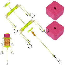Carp Fishing Rig | Carp Fish Hooks Tackle Equipment - Anti-Snag Lure Holder Accessories Fish Rig Attachment for Professionals Competition Leisure Time