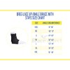 Breg Lace Up Ankle Brace with Stays