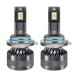 Faros Delanteros Led para Coche Ip68 Impermeables 120W Faros Led para Coche 6500K 12000Lm 9005 9006 H1 H4 H7 H11 10-32V Faros Led 2 Uds               