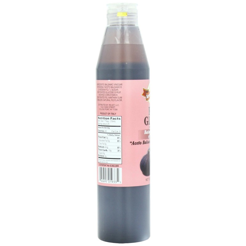 Supremo Italiano Balsamic Fig Glaze 12.9 Fl Oz Pack of