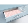 SCENTORINI Rose Sandalwood Scented Drawer Liners, Scent Paper Liners for