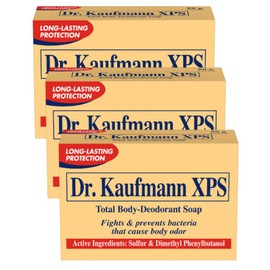 Dr. Kaufmann XPS Total Body Deodorant Soap 80g (Pack of 3)