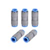 sourcing map Straight Push to Connector Reducer Fitting 10mm to