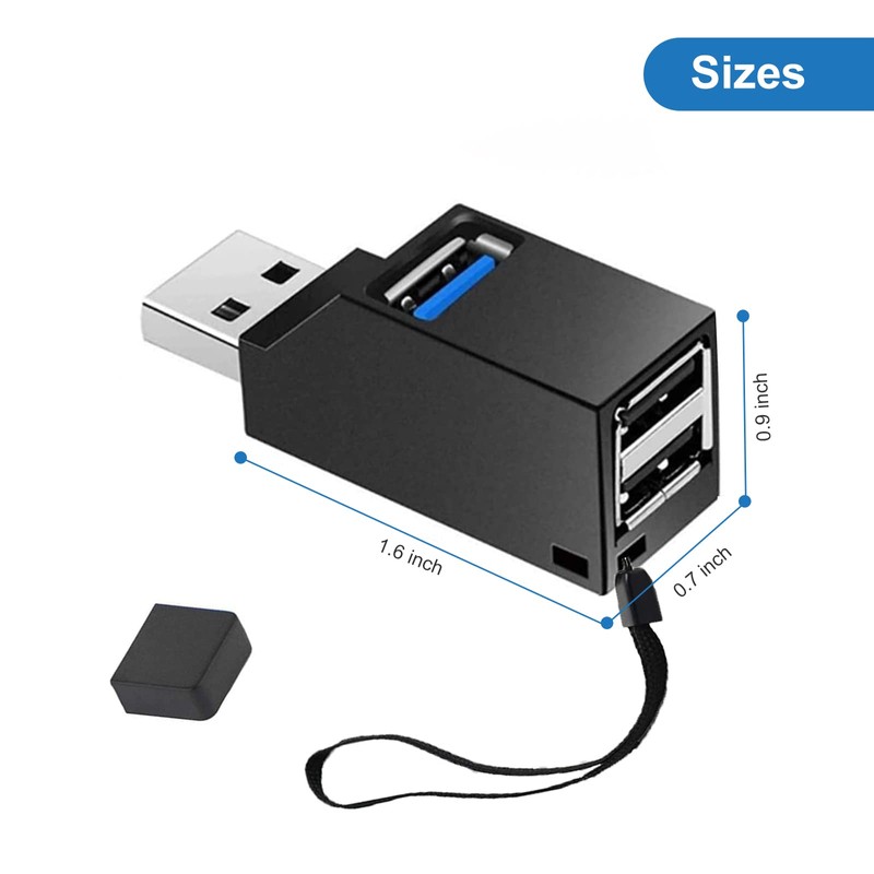 DIFCUL 3 Port USB 3.0 Hub, USB Dock, Data Hub,