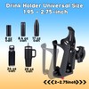 Bike Water Bottle Holder for Handlebar & Frame, Fit 2-2.75"