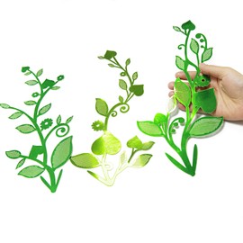Cheerland Heart Shape Leave Green Vine Decorations for Spring Wedding Backdrop Valentines Day Decor for Home Birthday Decorations