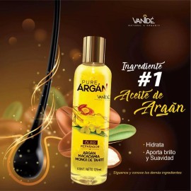 Vanidé Óleo Reparador Capilar Con Aceite De Argán / Puntas Abiertas