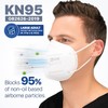 AccuMed 20-Pack KN95 Face Mask, Disposable Particulate KN95 Mask Made