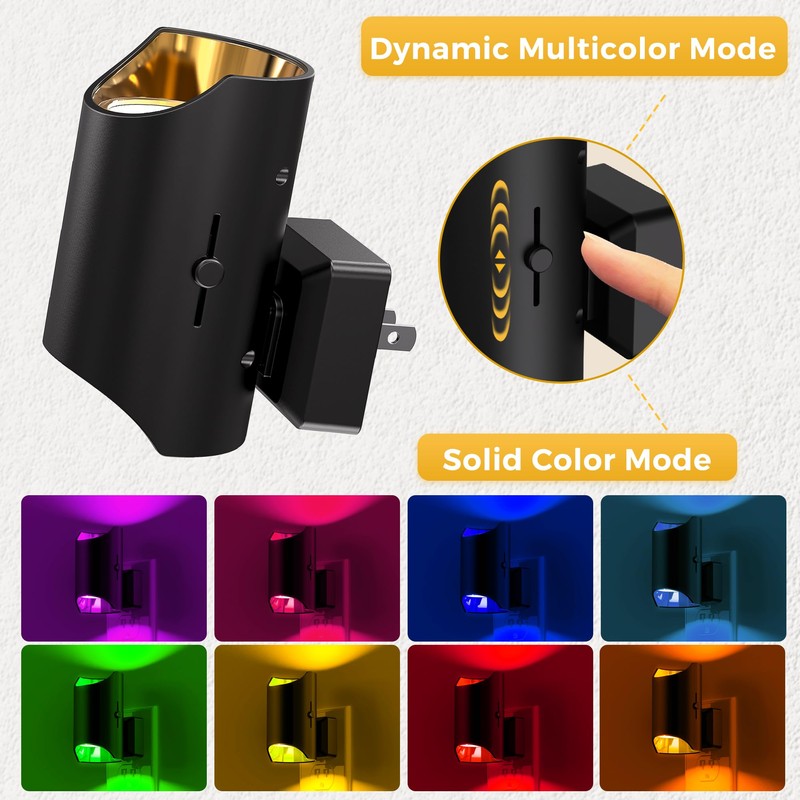 L LOHAS LED Night Lights Plug into Wall, Plug in